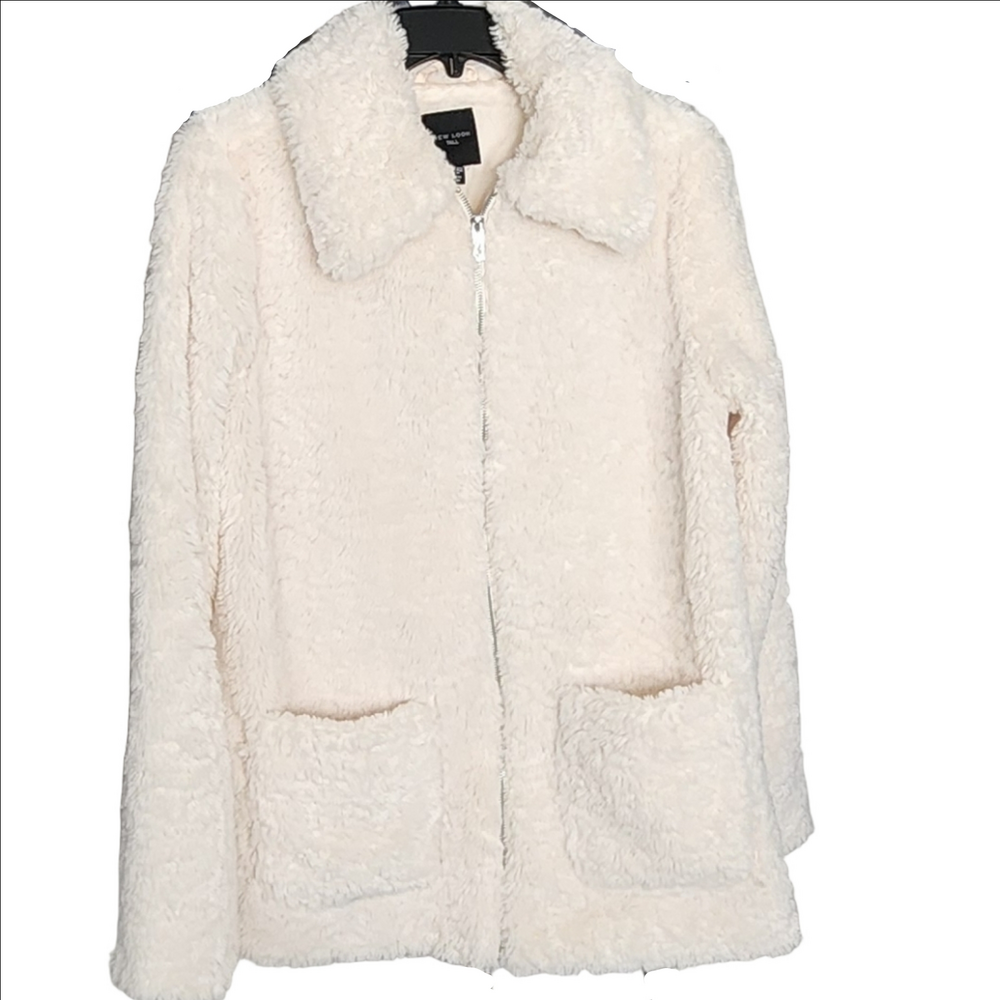 NEW LOOK TALL FAUX FUR JACKET